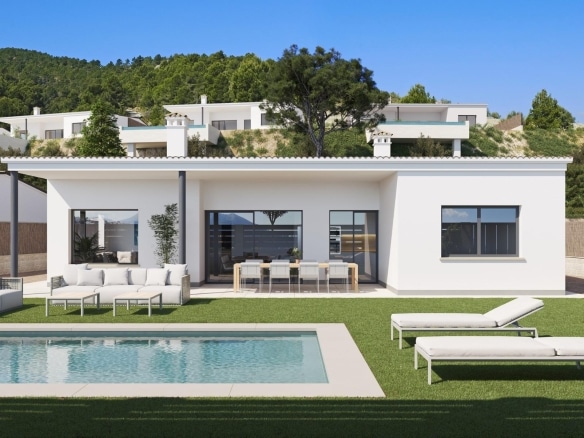 New Build Villas in Penáguila – Tranquility and Nature in the Heart of Sierra de Aitana, Alicante