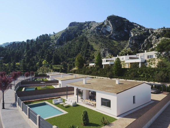 New Build Villas in Penáguila – Tranquility and Nature in the Heart of Sierra de Aitana, Alicante