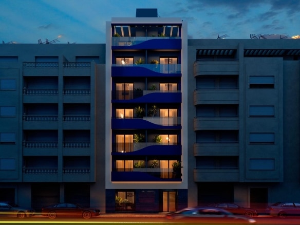 New Build Apartments 200 Metres from the Sea in Torrevieja