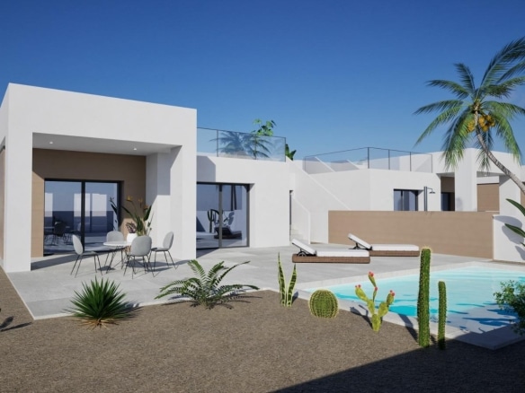 Modern Style Villas in La Romana, Alicante