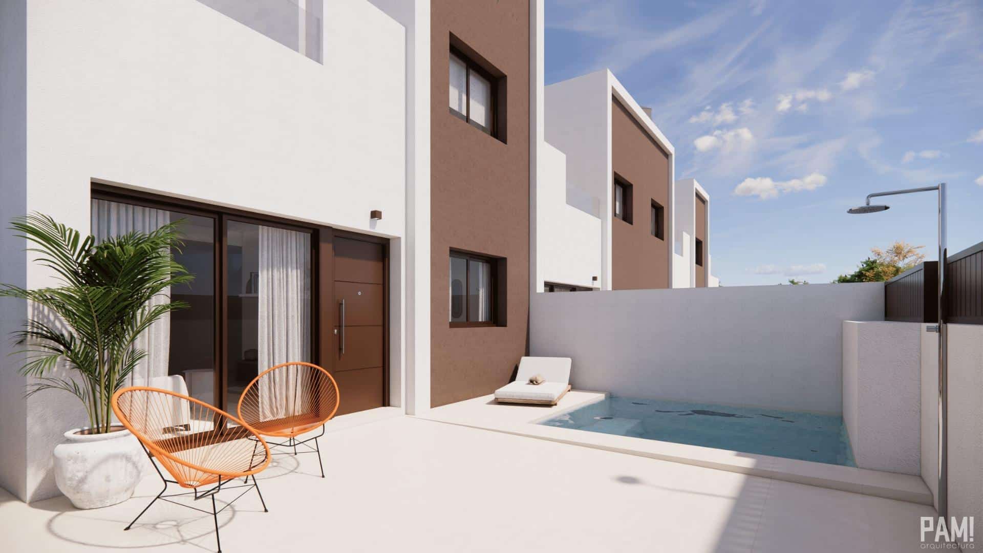 Modern New Build Villas with Optional Private Pool in Pilar de la Horadada