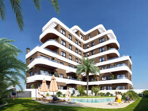 New Build Apartments in Guardamar del Segura – Modern Living Just 1.4 km from the Beach