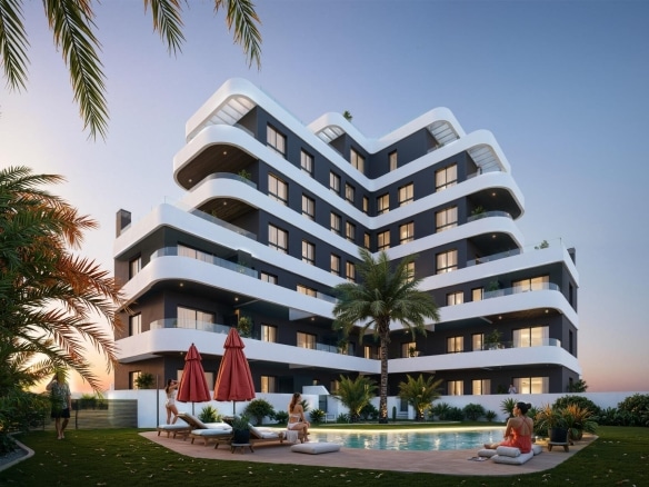 New Build Apartments in Guardamar del Segura – Modern Living Just 1.4 km from the Beach