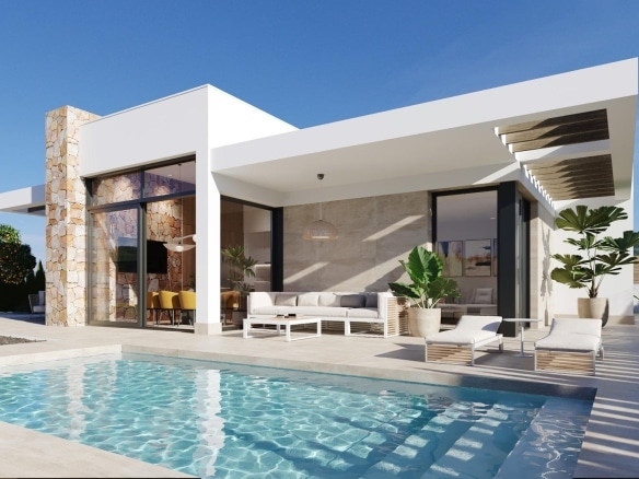 New Build Villas in Hacienda del Álamo Golf Resort, Murcia