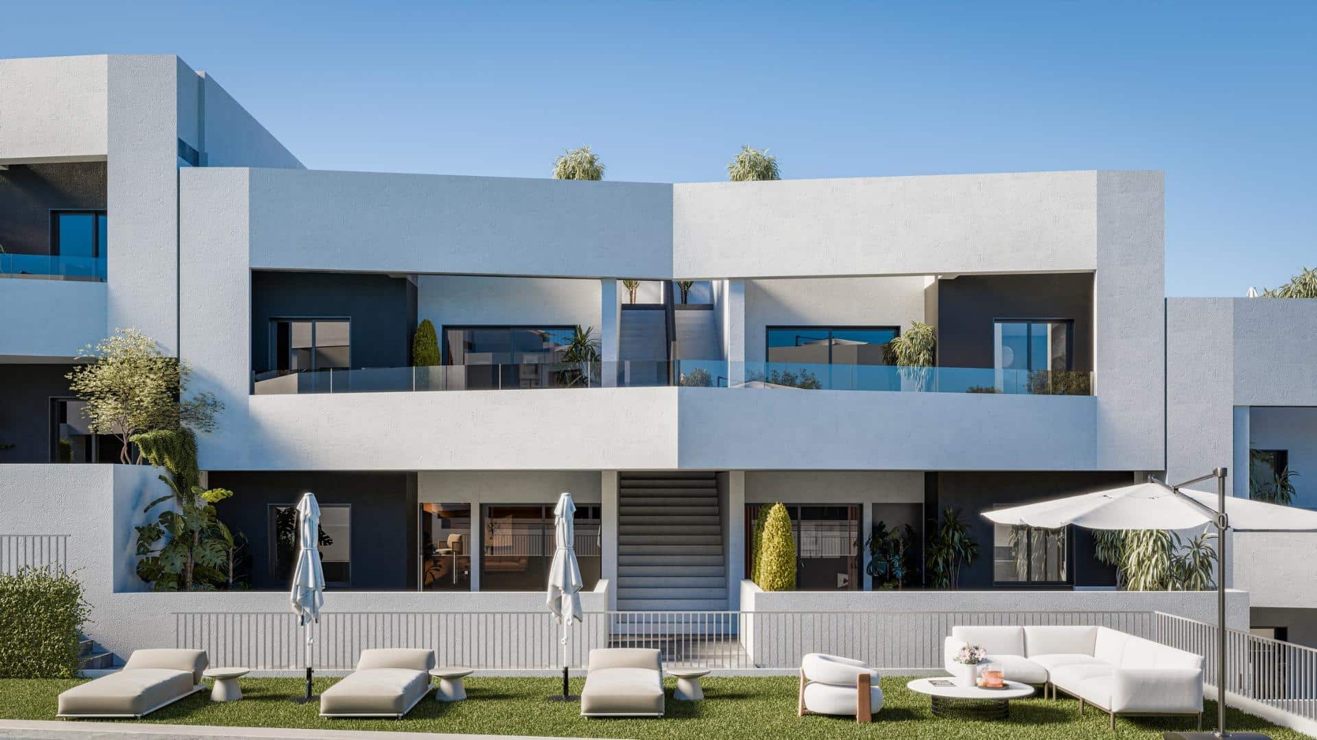 Newly built bungalows in San Miguel de Salinas with 2 communal swimming pools