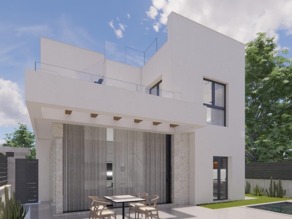 Modern New Build Villas in La Herrada Los Montesinos With Private Pool