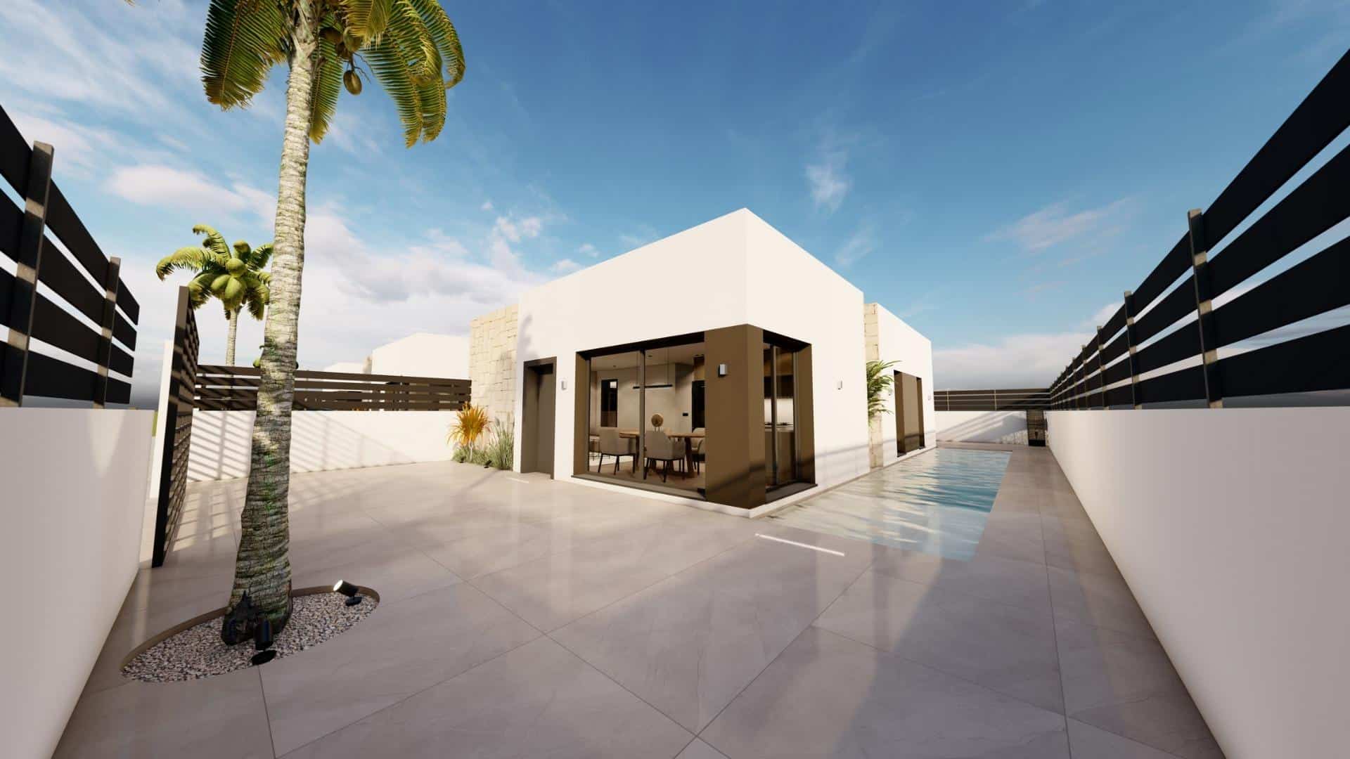 Modern Independent Villas in Monteazul Benijofar with Optional Pool and Solarium