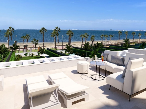 Luxury New Construction Villas on the Waterfront in Los Alcázares