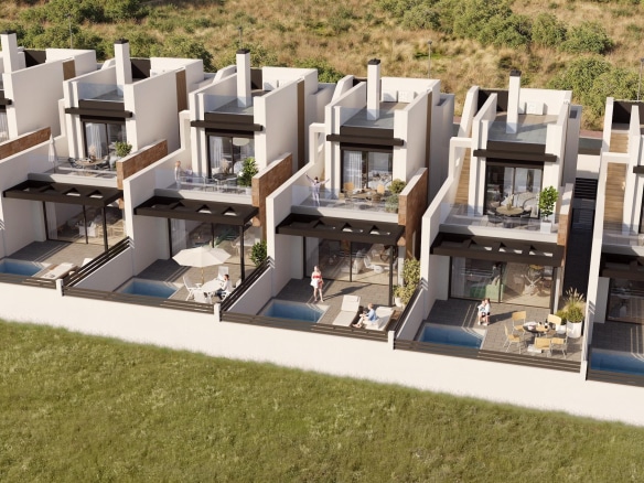 New Scandinavian Style Homes in Aguas Nuevas Torrevieja
