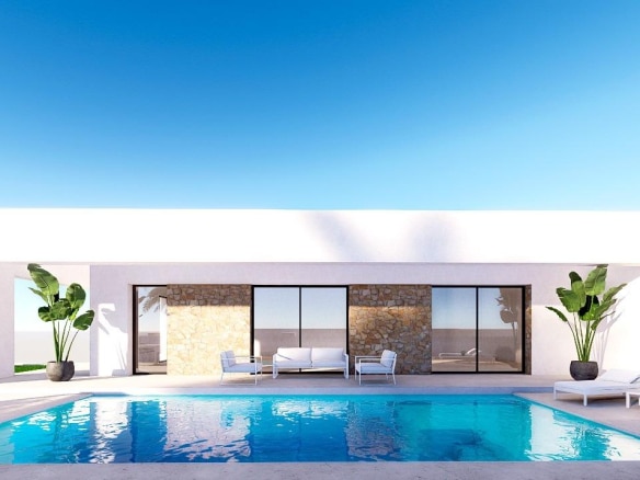 Newly built villas with sea views in Finestrat-Benidorm