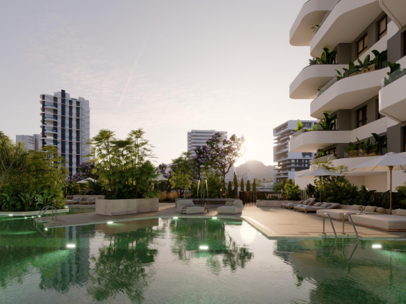Modern New Build Homes in Calpe Just 450 m from Playa del Cantal Roig