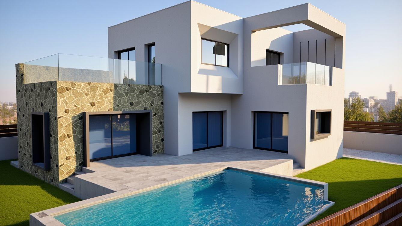 4-1 Modern New Build Villa with Open Views in Ciudad de las Comunicaciones, San Miguel de Salinas