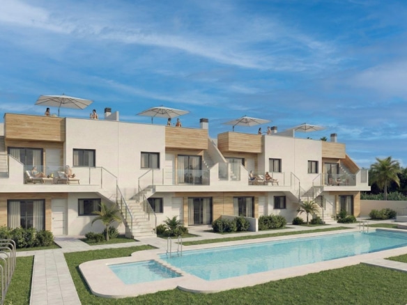 Modern Apartments and Penthouses with Solarium in San Javier Near Mar Menor