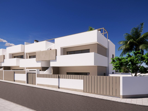 New Build Bungalows for Sale in Pilar de la Horadada 3 km from Beach