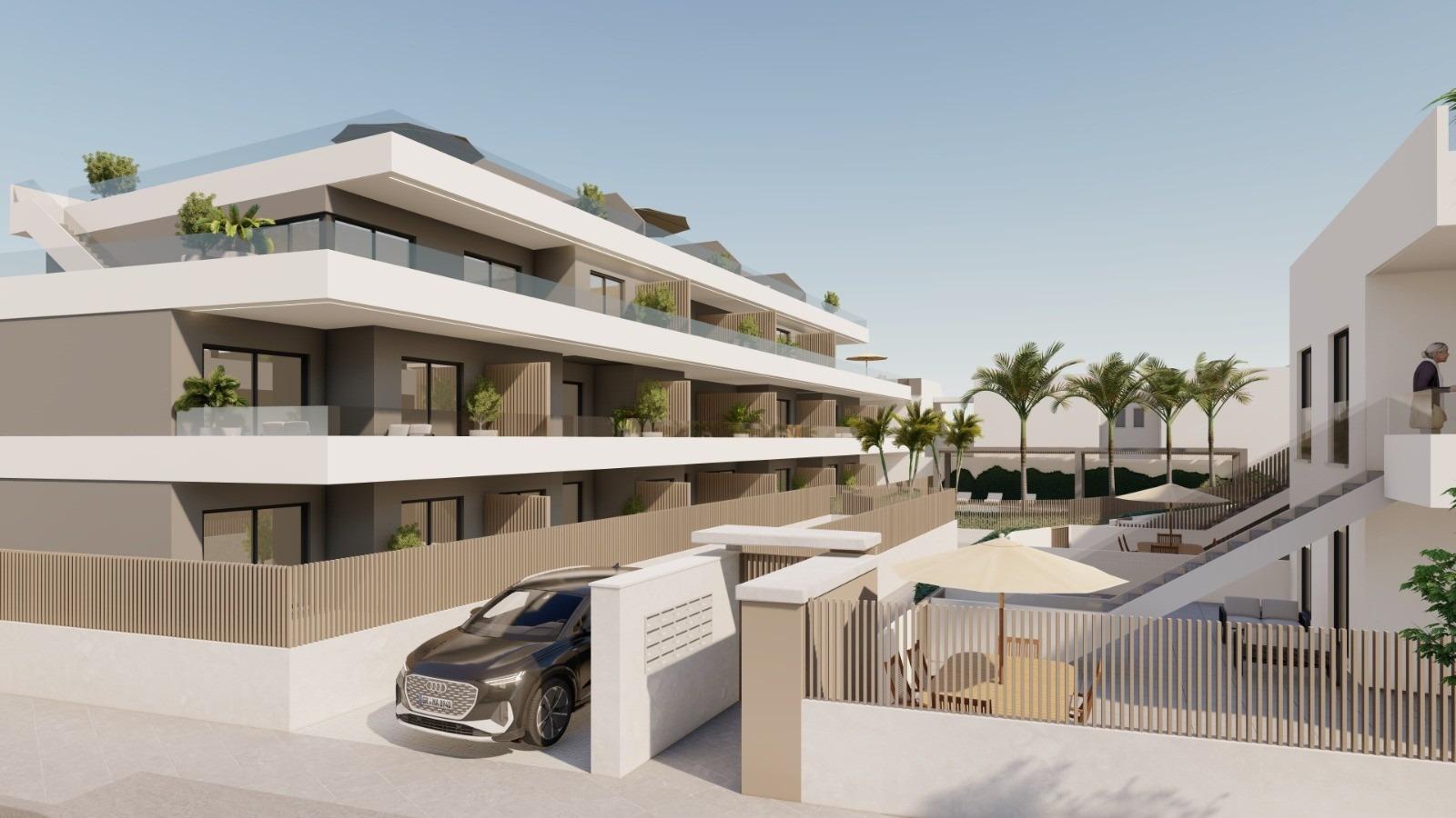 10-1 New Build Apartments and Bungalows for Sale in Pilar de la Horadada Near the Beach