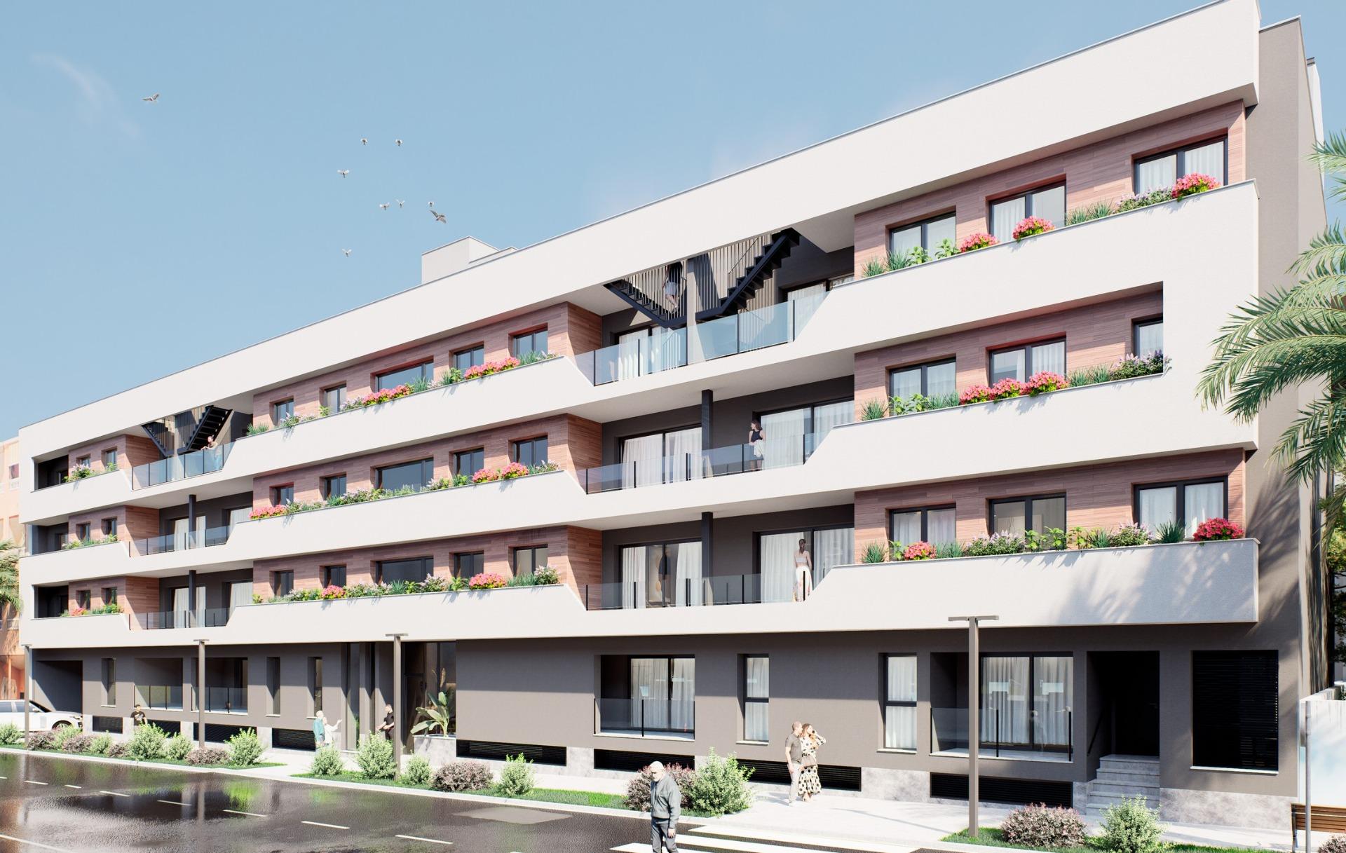 New Build Apartments for Sale in Lo Pagan (San Pedro del Pinatar) Near the Beach