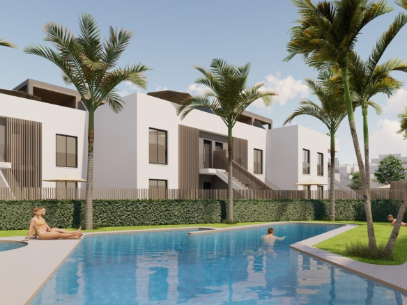 New Build Apartments and Bungalows for Sale in Pilar de la Horadada Near the Beach