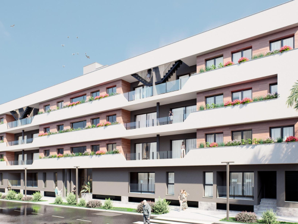 New Build Apartments for Sale in Lo Pagan (San Pedro del Pinatar) Near the Beach