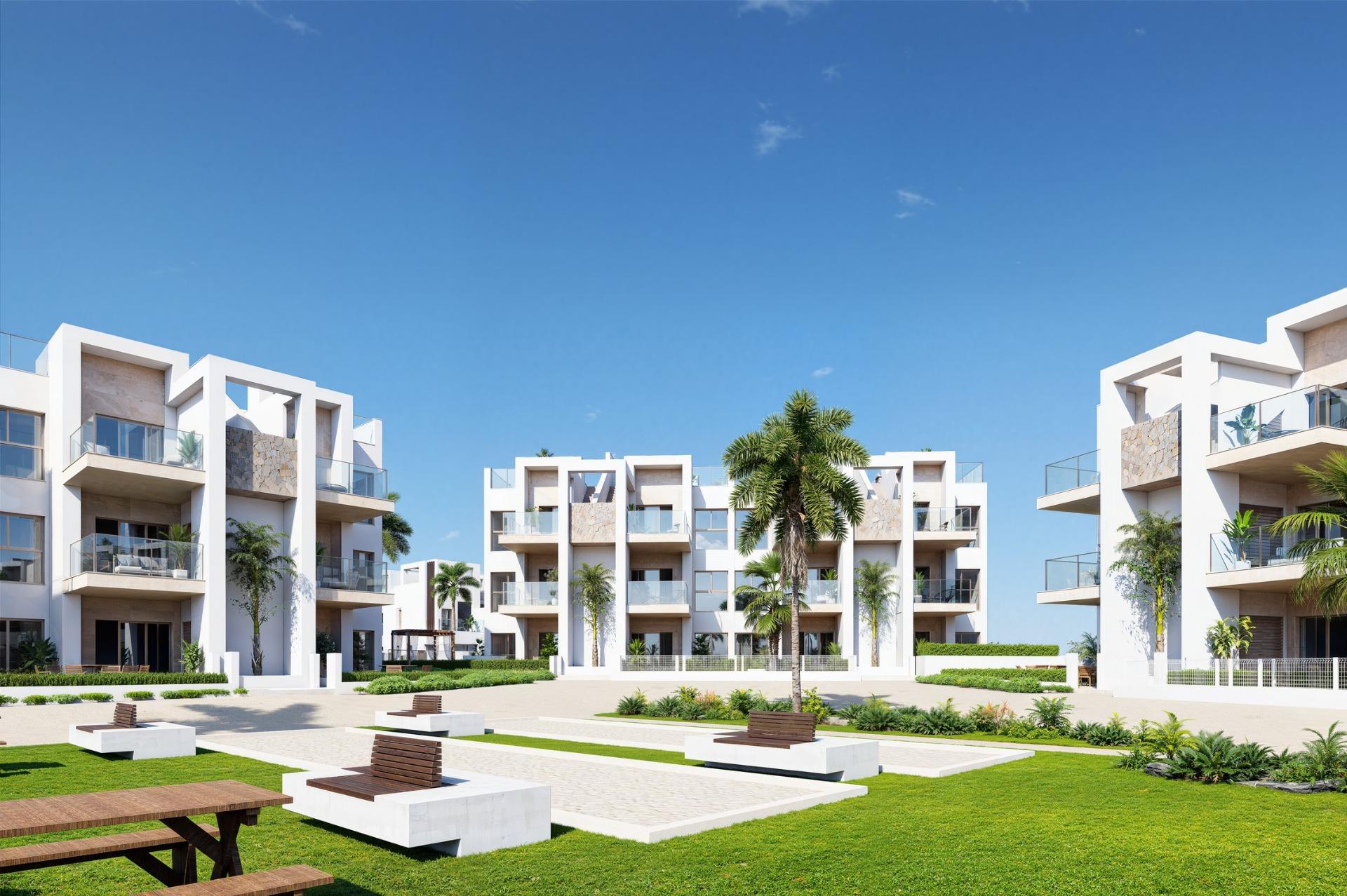 27-1 New Build Resort Apartments at La Serena Golf-Los Alcazares Near the Beach