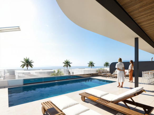 New Build Golf Front Apartments and Villas in La Serena Golf Los Alcazares