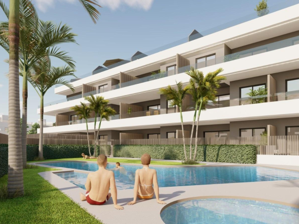 New Build Apartments and Bungalows for Sale in Pilar de la Horadada Near the Beach