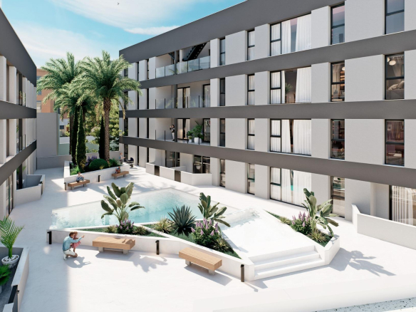 New Build Apartments for Sale in Lo Pagan (San Pedro del Pinatar) Near the Beach