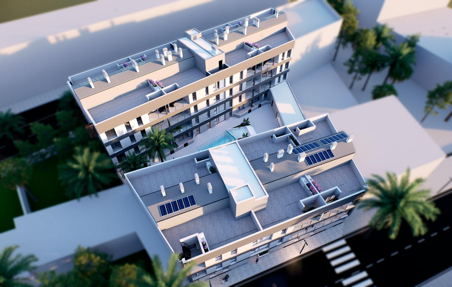 9-1 New Build Apartments for Sale in Lo Pagan (San Pedro del Pinatar) Near the Beach