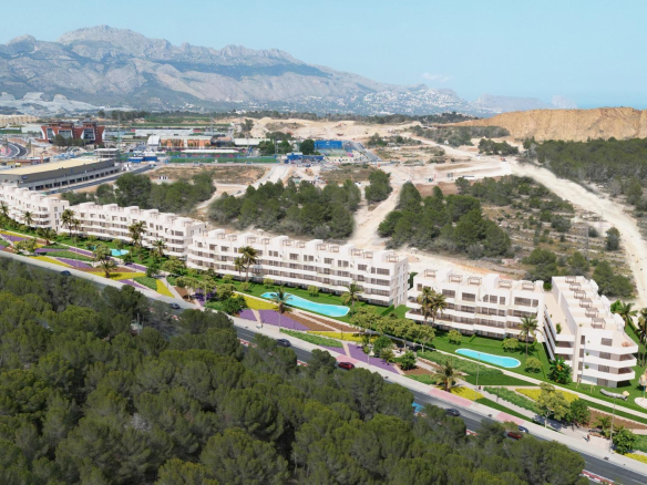 New Build Apartments in La Nucía Modern Living in Ciudad del Deporte Near Benidorm