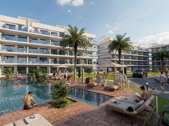 Modern Furnished Apartments in El Raso-Guardamar Contemporary Living Near the Beach and Golf
