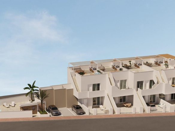 Modern Apartments with comunal Pool Near the Beach in San Pedro del Pinatar