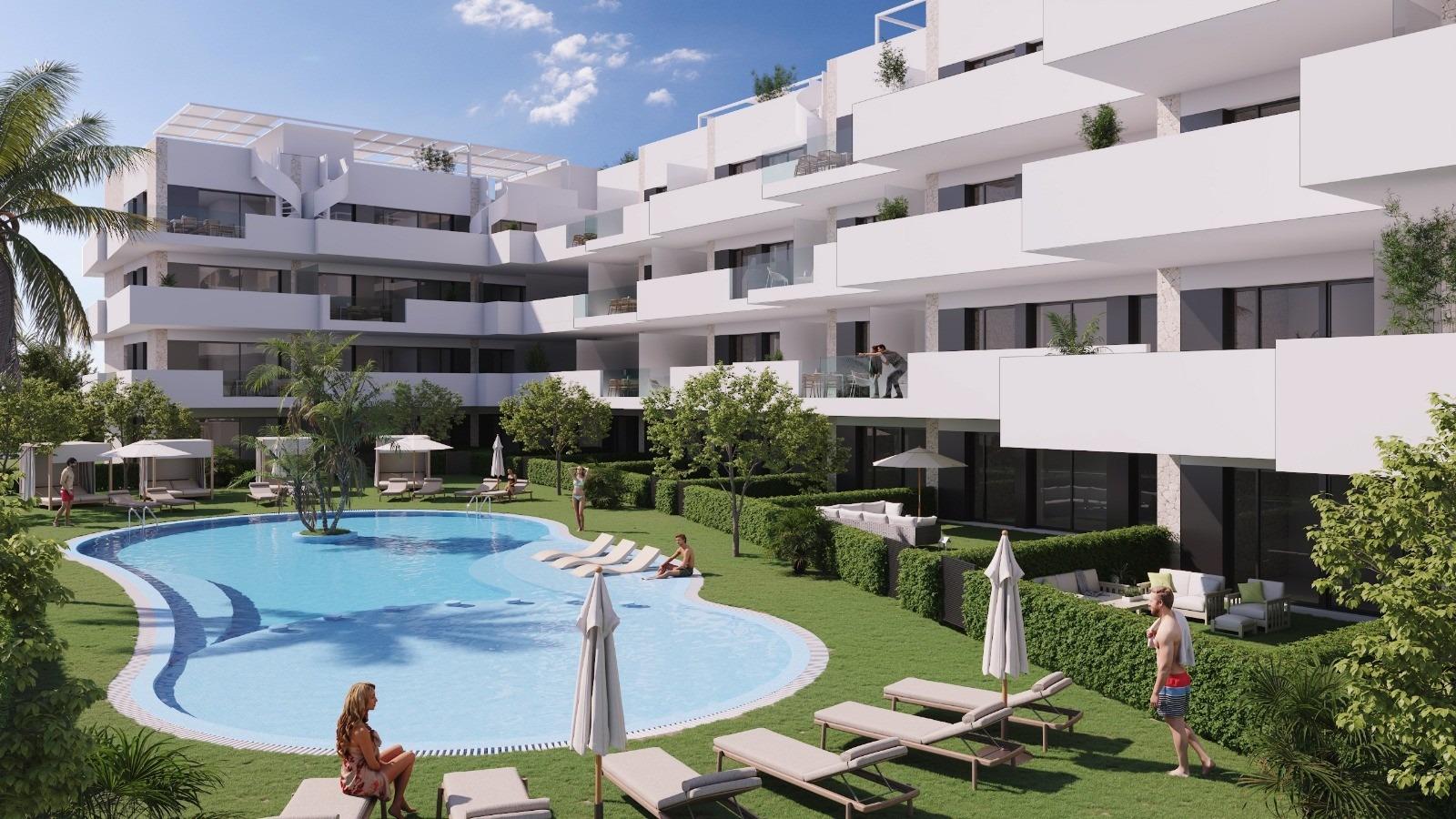19-1 New Build Apartments in La Nucía Modern Living in Ciudad del Deporte Near Benidorm