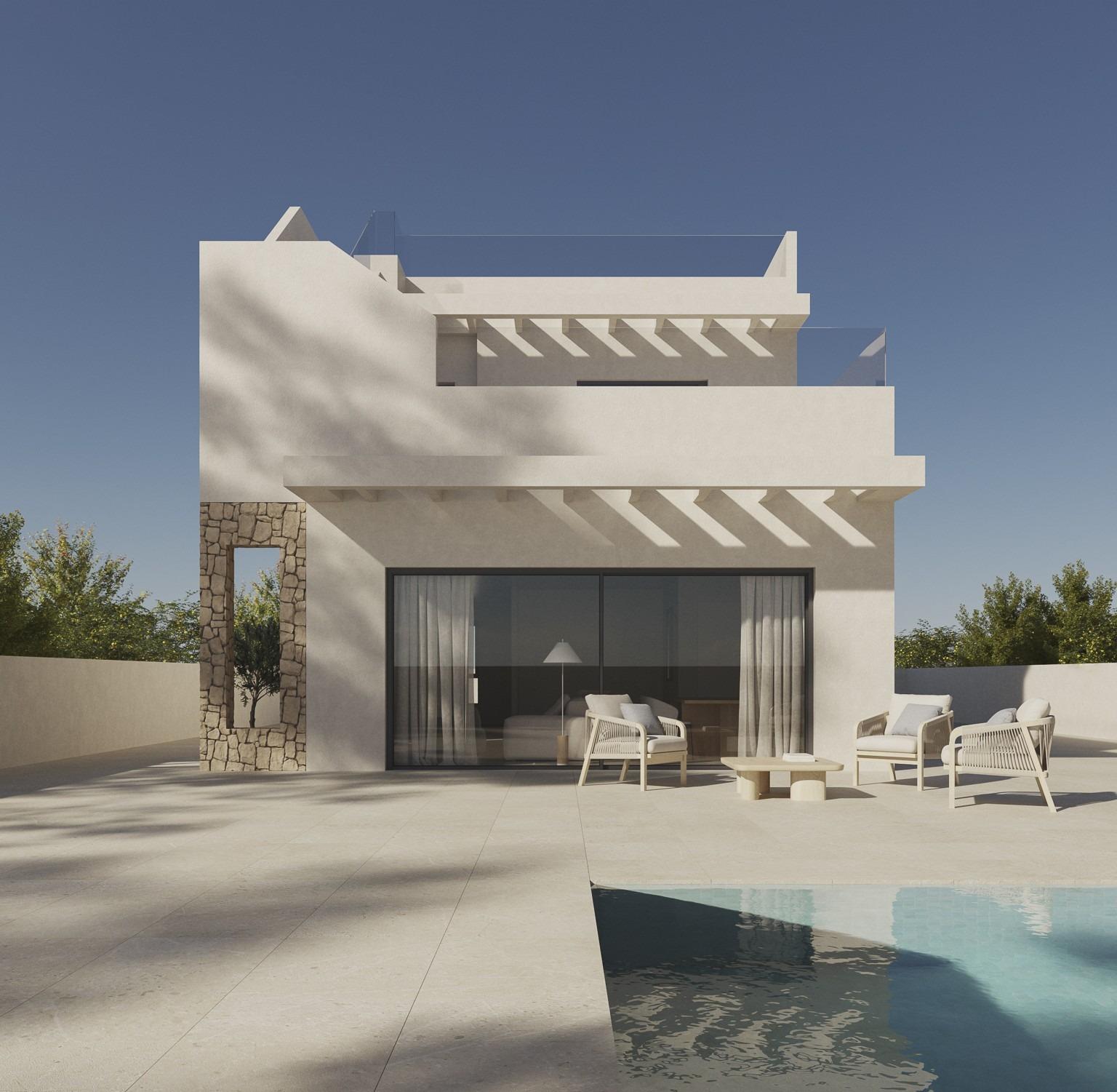 24-1 Modern Luxury Villas for Sale in Polop de la Marina, Costa Blanca