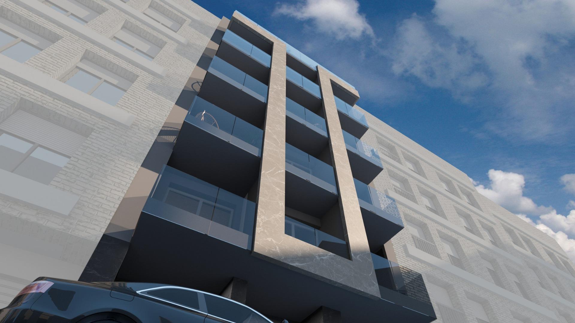 35-1 New-build apartments in Torrevieja, just 100 metres from Los Locos Beach