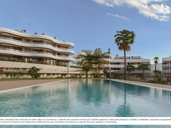 New Build Apartments for Sale in Finestrat with Sea Views and Resort Style Amenities