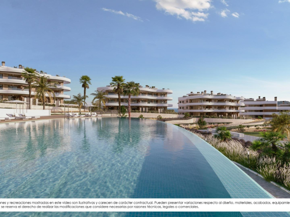 New Build Apartments for Sale in Finestrat with Sea Views and Resort Style Amenities