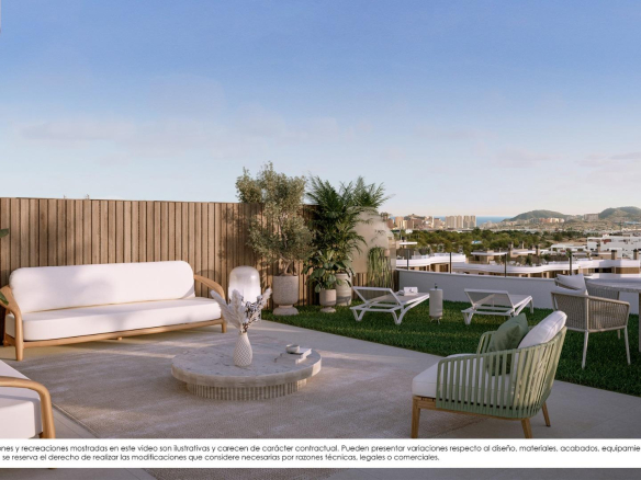 New Build Apartments for Sale in Finestrat with Sea Views and Resort Style Amenities