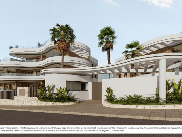 New Build Apartments for Sale in Finestrat with Sea Views and Resort Style Amenities