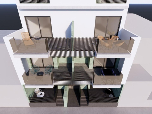 New Mediterranean Apartments Just 100 m from the Beach in Torre de la Horadada