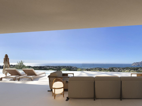 Luxury Contemporary Villa with Panoramic Sea Views in Montemar, Benissa