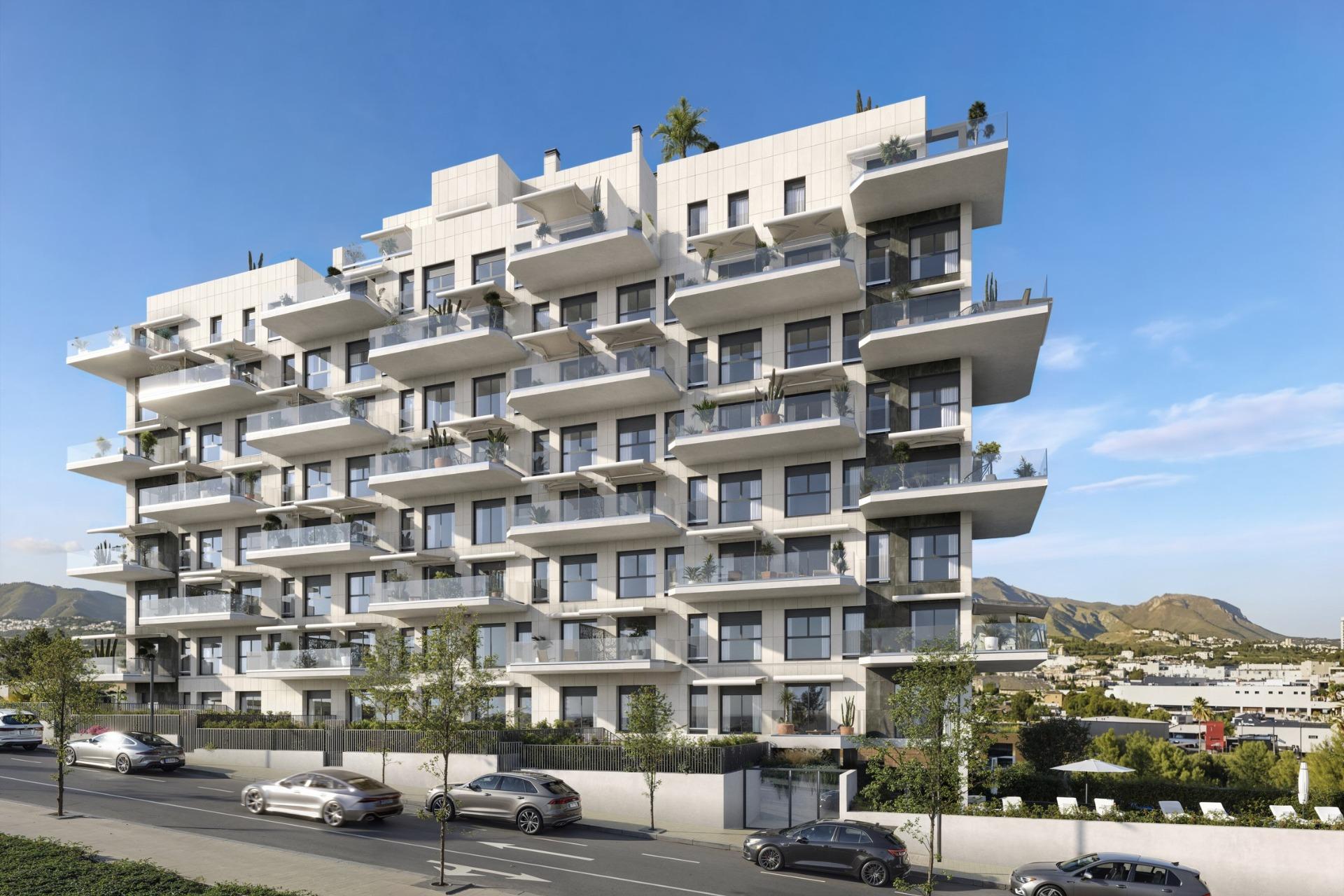 13-1 Luxury New Build Apartments in Cala Finestrat Close to the Beach