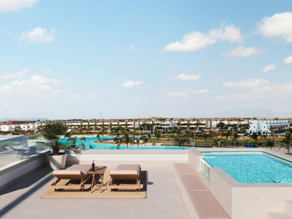 Luxury New Build Apartments for Sale in Santa Rosalia Lake and Life Resort Murcia
