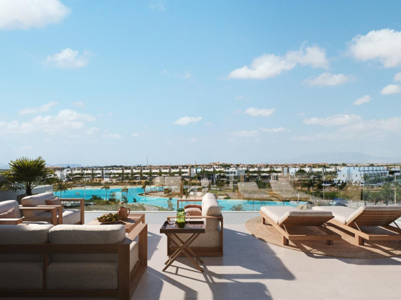 Luxury New Build Apartments for Sale in Santa Rosalia Lake and Life Resort Murcia