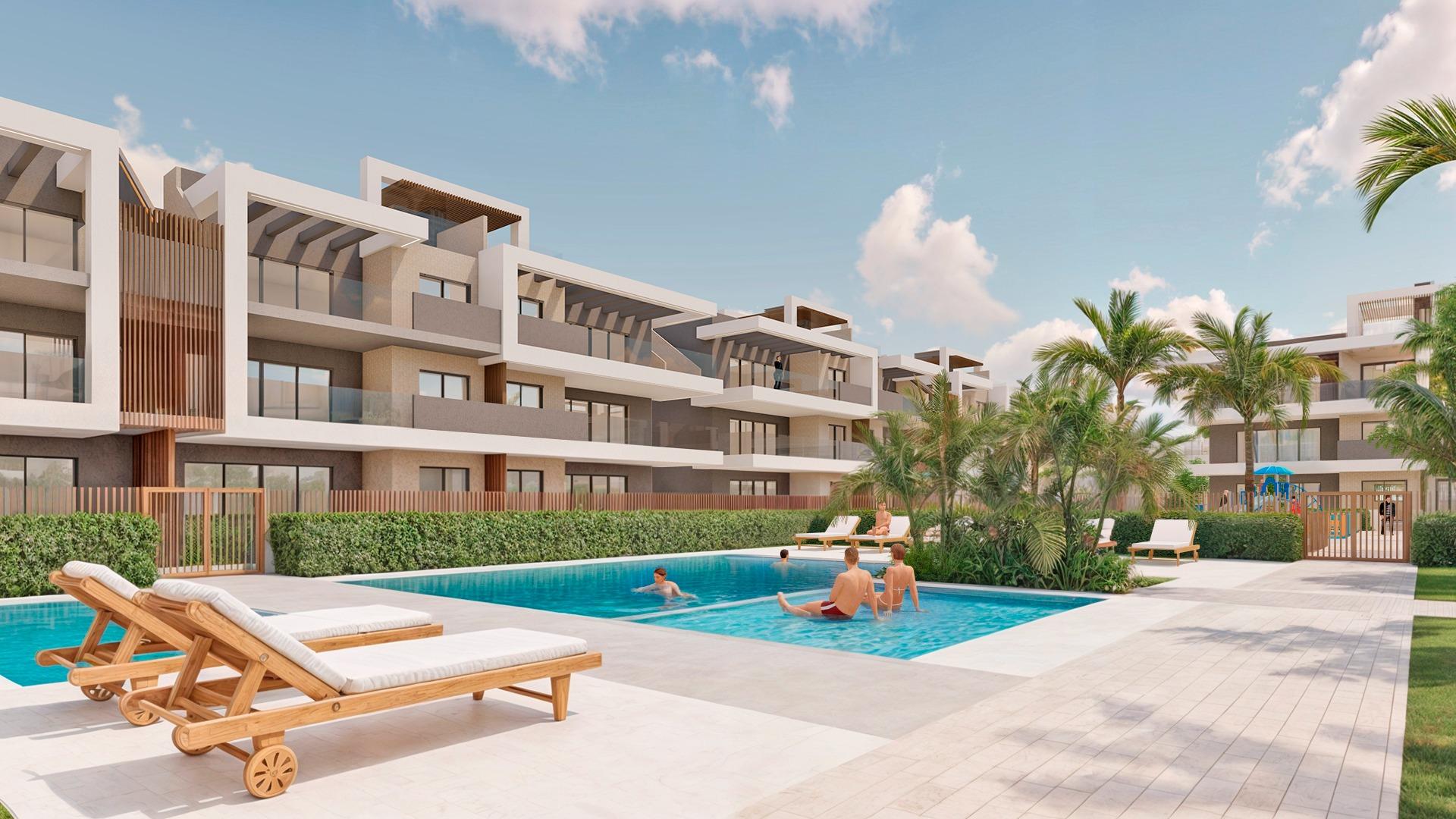 44-1 Luxury Tourist Apartments Just 150m from Las Higuericas Beach – Torre de la Horadada