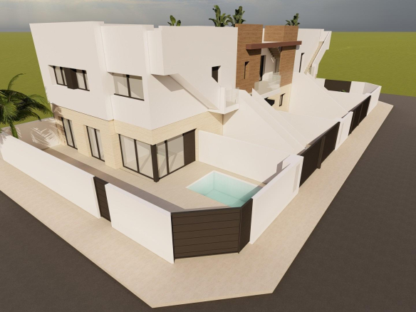 New Build Bungalows for Sale in Lo Pagan Near the Beach and Marina
