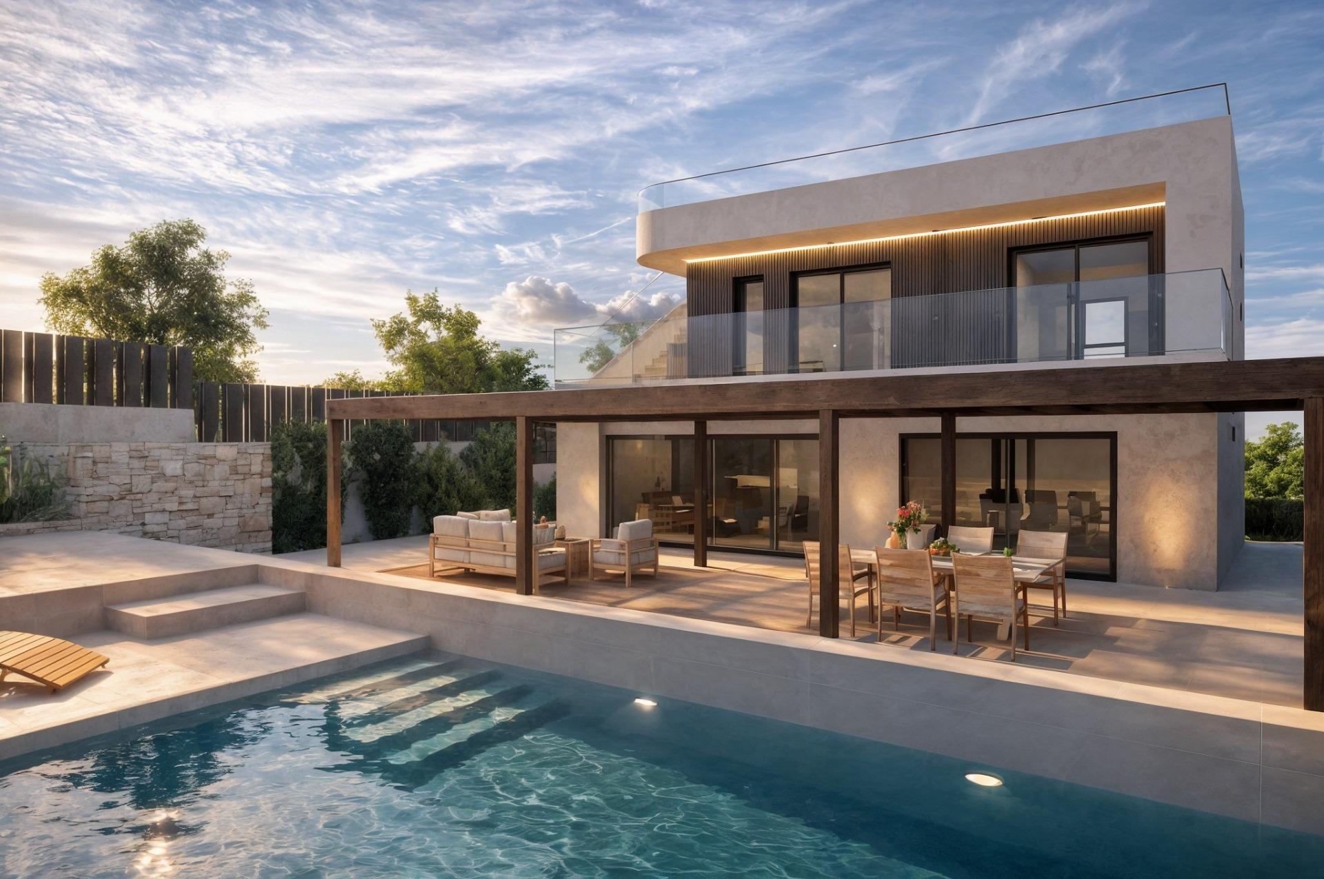 7-1 Exclusive Frontline Luxury Villas in Cala Flores, Cabo de Palos