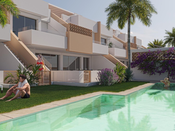 New Build Bungalows in Pilar de la Horadada Near the Beach and Town Centre