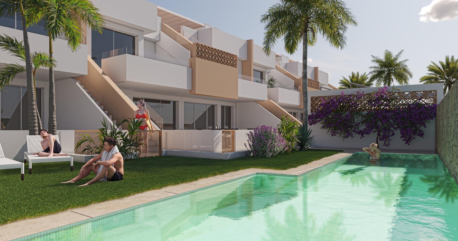 New Build Bungalows in Pilar de la Horadada Near the Beach and Town Centre