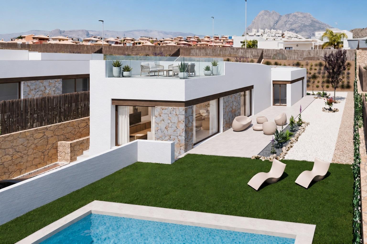 20-1 Exclusive Contemporary Villas with Panoramic Views in Balcon de Finestrat, Costa Blanca North