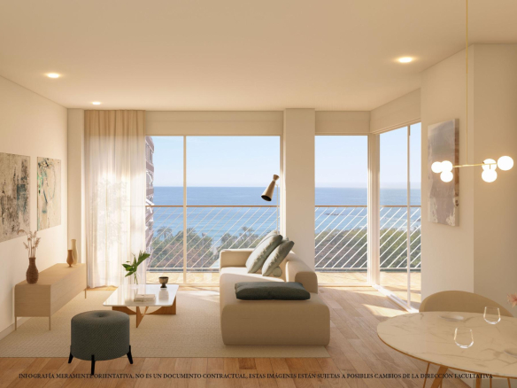 NEW BUILD APARTMENTS IN THE CENTRE OF VILLAJOYOSA