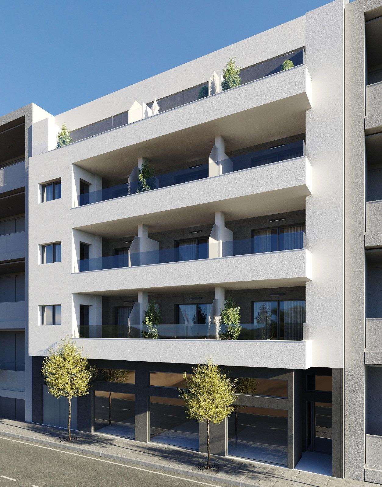 25-1 New Build Apartments in Torrevieja Just 400 m from Playa del Cura